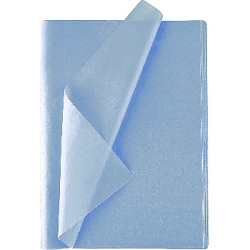 Бумага тишью темно-голубая 76 х 50 см, 100 листов 17-19 г/м