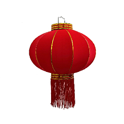 Китайский фонарь эконом d-40 см, красный