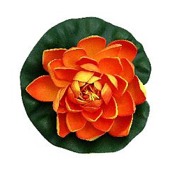 Лилия плавающая 18х18 см оранжевый