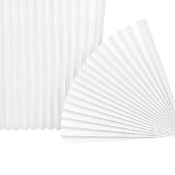 Веер-гармошка 180г/м 80 см, белый